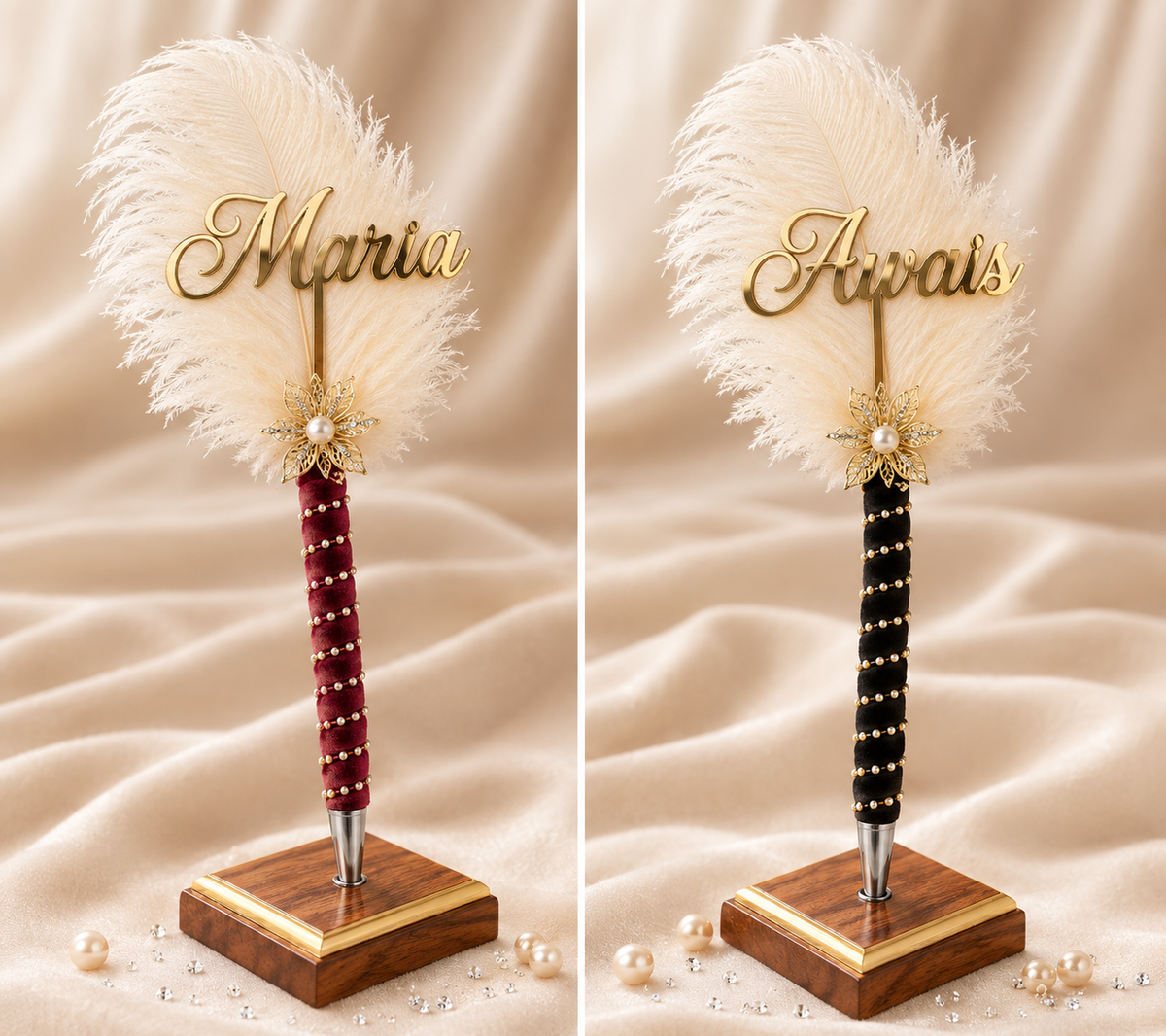 Customized Nikkah Pen| Elegant Wedding Signing Pen