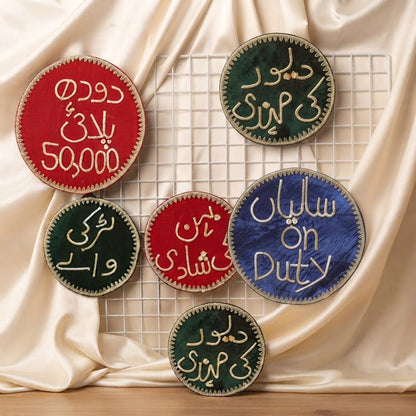 Customized Velvet Mehndi & Wedding Props| Pakistani Shadi Accessories
