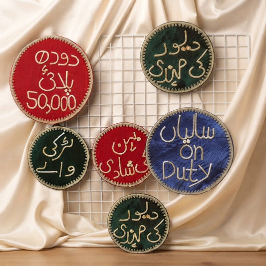 Customized Velvet Mehndi & Wedding Props| Pakistani Shadi Accessories